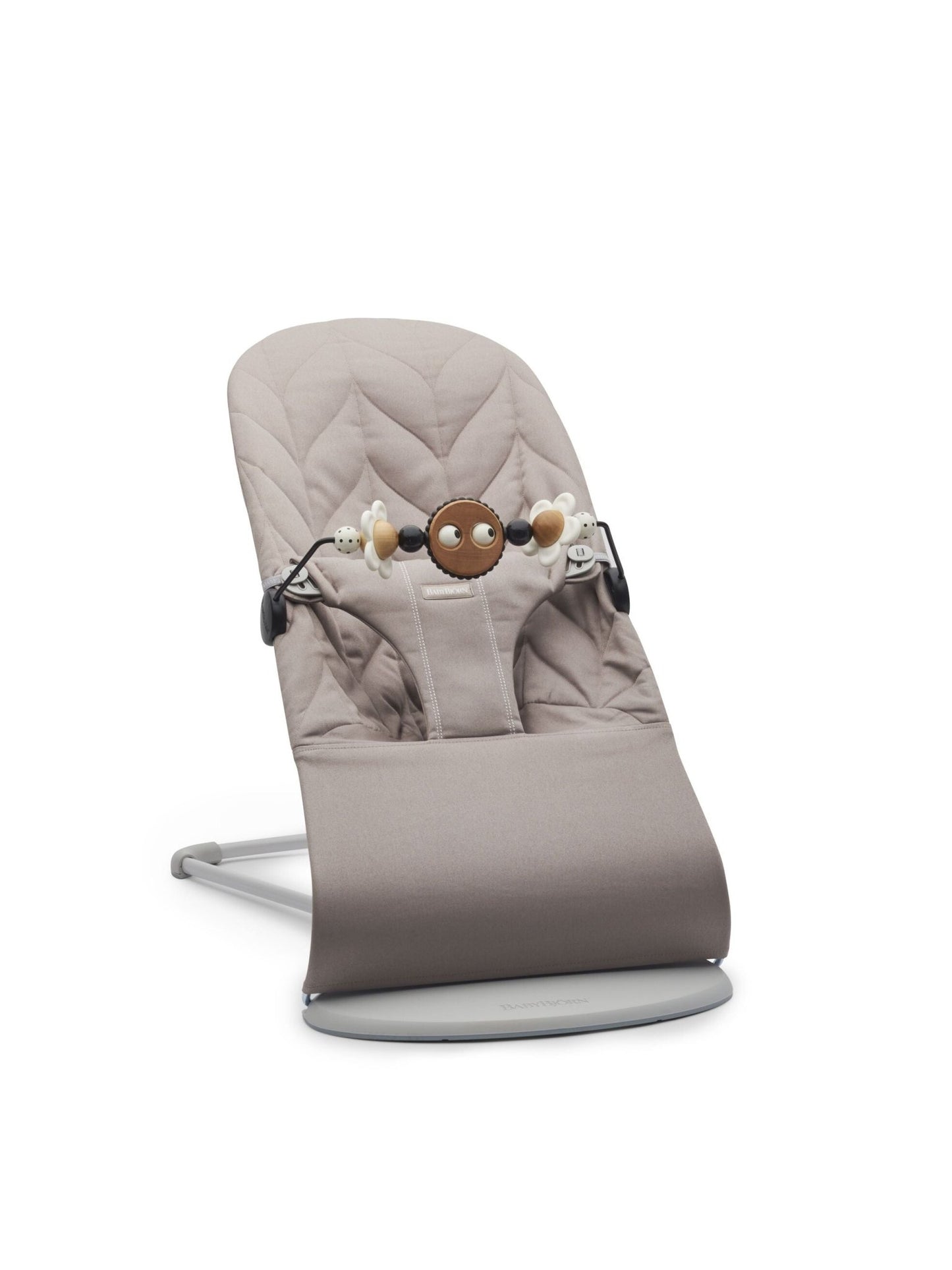 BabyBjörn Bouncer Bliss, Woven, Classic Quilt, Sand Grey - BOBO BOUTIQUE