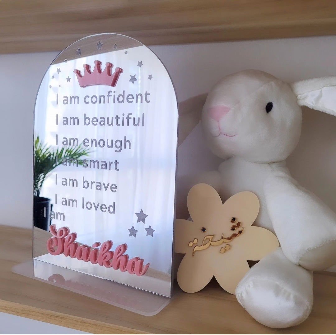 Personalized Affirmation Plaque - BOBO BOUTIQUE