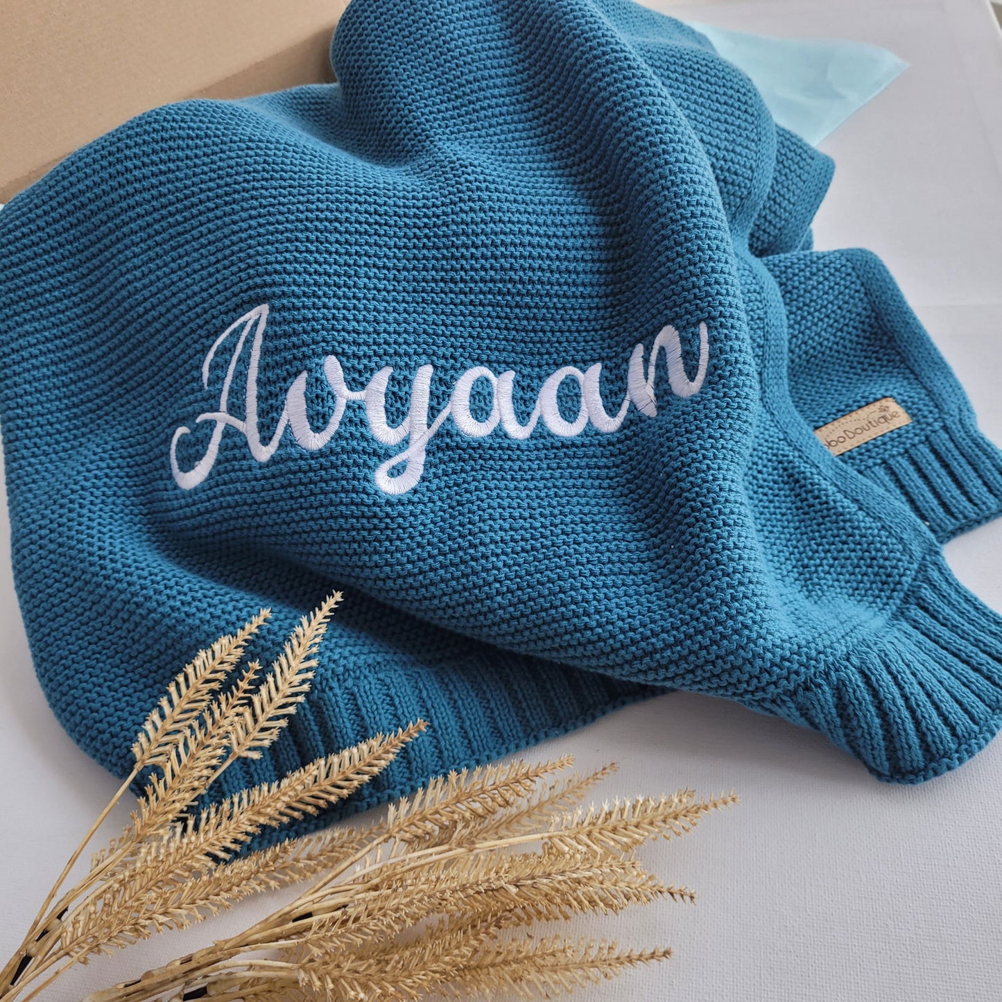 Personalized Baby Blanket - BOBO BOUTIQUE