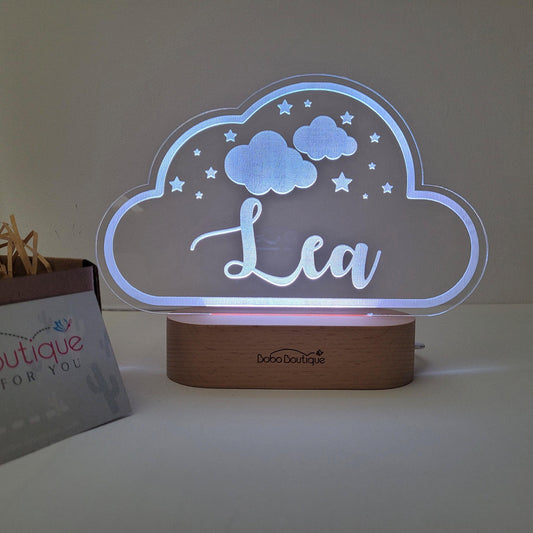 Personalized Gift, Birthday Gift, Baby Boy Gift, Baby Girl Gift, Baby Shower Gift, UAE National Day Gift, New Year Gift, Christmas Gift, Clouds & Stars Design  from UAE