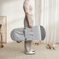 BabyBjörn Bouncer Bliss, Woven, Light Grey Mélange - BOBO BOUTIQUE
