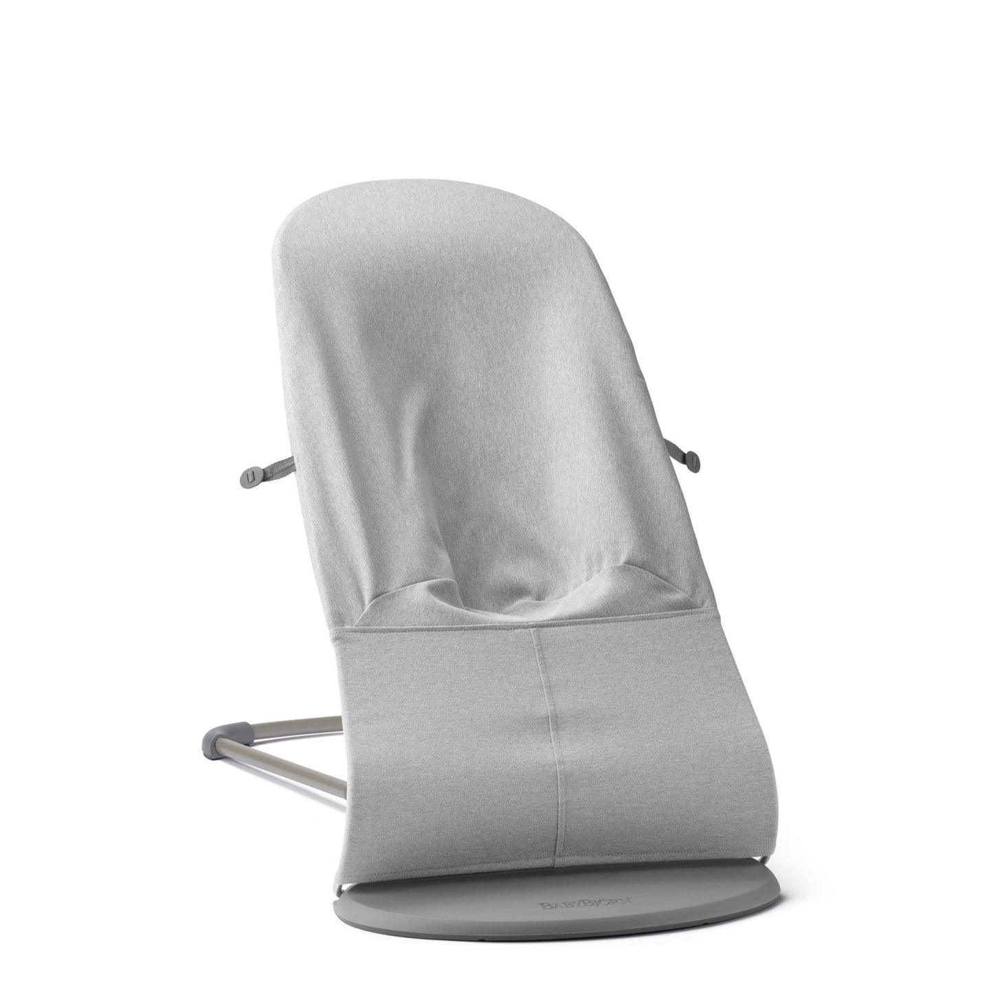 BabyBjörn Bouncer Bliss, Woven, Light Grey Mélange - BOBO BOUTIQUE