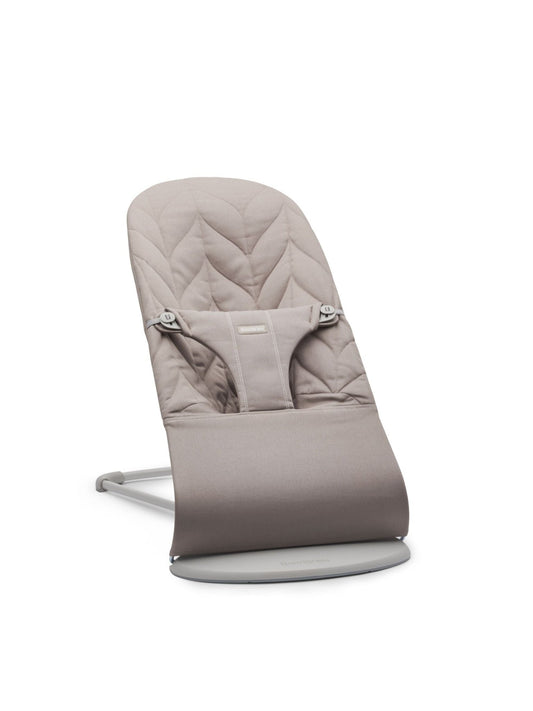 BabyBjörn Bouncer Bliss, Woven, Classic Quilt, Sand Grey - BOBO BOUTIQUE