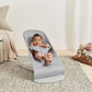 BabyBjörn Bouncer Bliss, Woven, Petal Quilt, Light Grey - BOBO BOUTIQUE