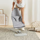 BabyBjörn Bouncer Bliss, Woven, Petal Quilt, Light Grey - BOBO BOUTIQUE