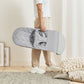 BabyBjörn Bouncer Bliss, Woven, Petal Quilt, Light Grey - BOBO BOUTIQUE