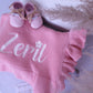 Ruffled Blanket - Pink - BOBO BOUTIQUE 