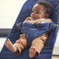 BabyBjörn Bouncer Bliss, Cotton, Classic Quilt, Midnight Blue - BOBO BOUTIQUE