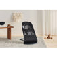 BabyBjörn Bouncer Balance Soft, Woven, Black/Dark grey - BOBO BOUTIQUE 
