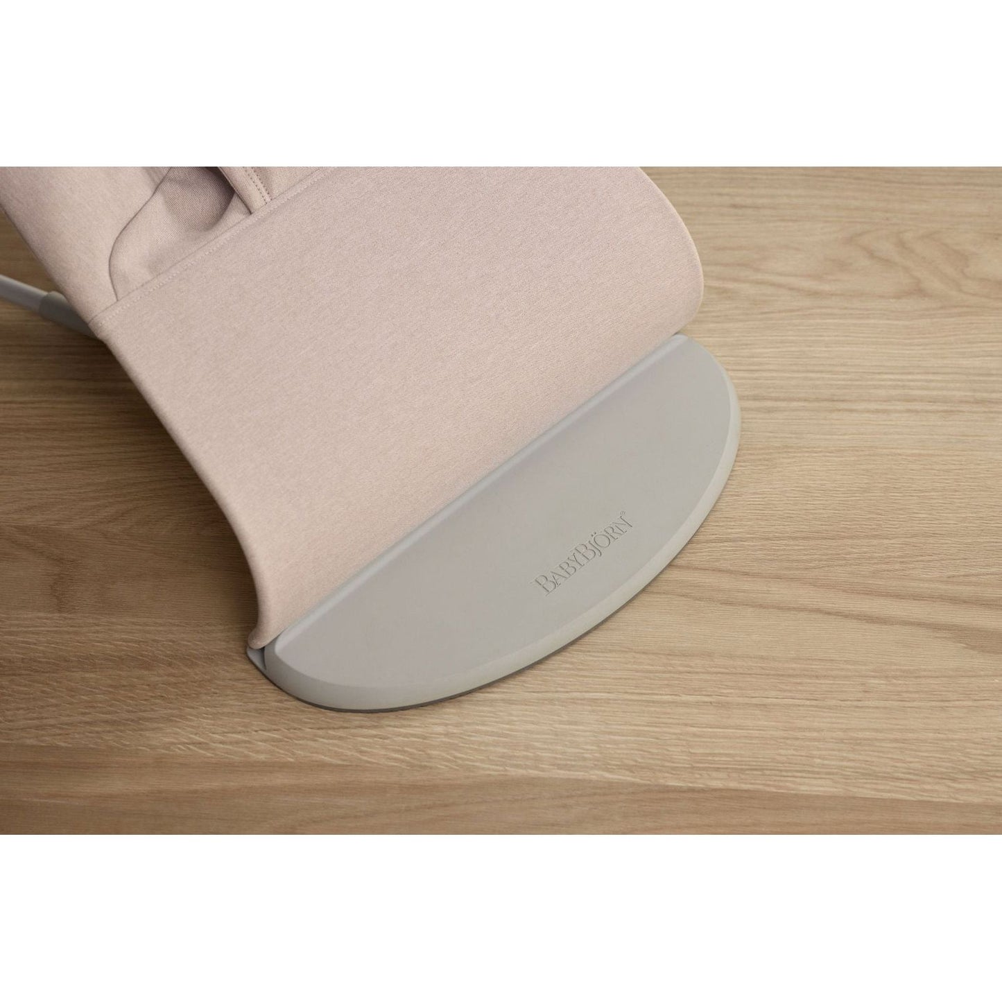 BabyBjörn Bouncer Bliss, Woven, Light Pink Mélange - BOBO BOUTIQUE