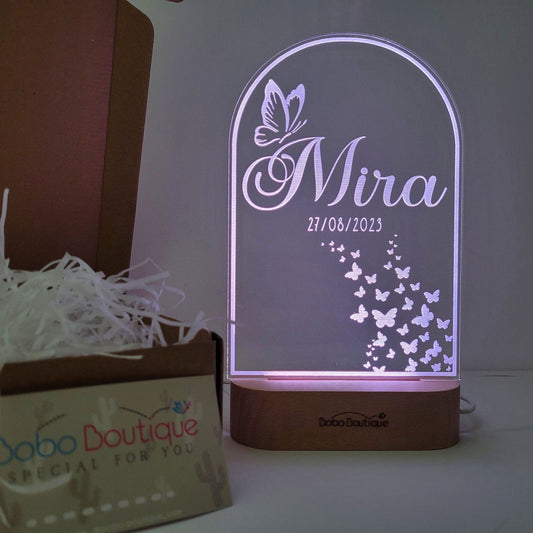 Flying butterflies -Night Light - BOBO BOUTIQUE 