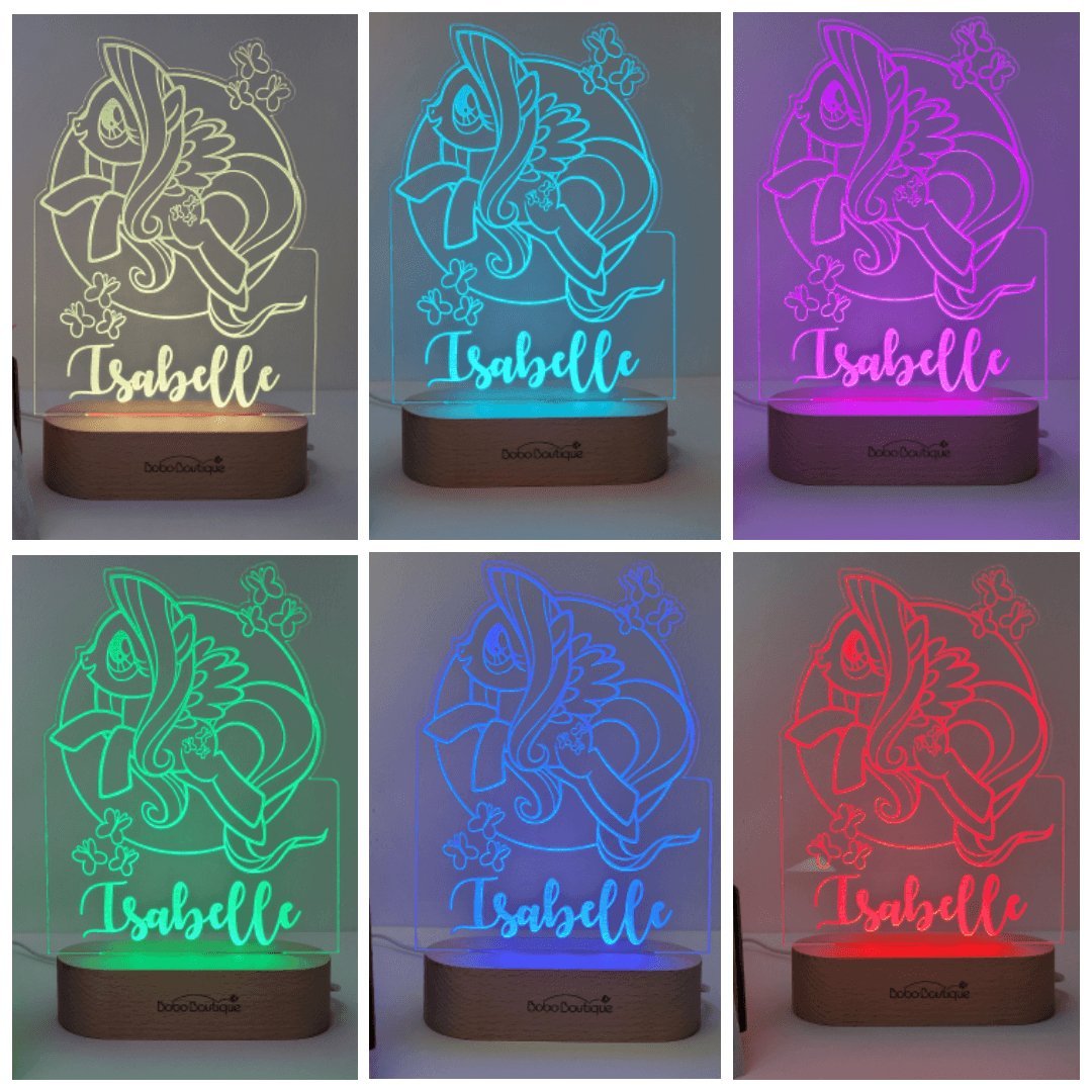 My Little Pony Fluttershy Night Light - BOBO BOUTIQUE