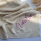 Baby Blanket - Cream - BOBO BOUTIQUE