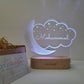 Personalized Night Light - Cloud With Stars - BOBO BOUTIQUE 