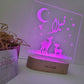 Personalized Night Light - Moonlight Cute Deer - BOBO BOUTIQUE 