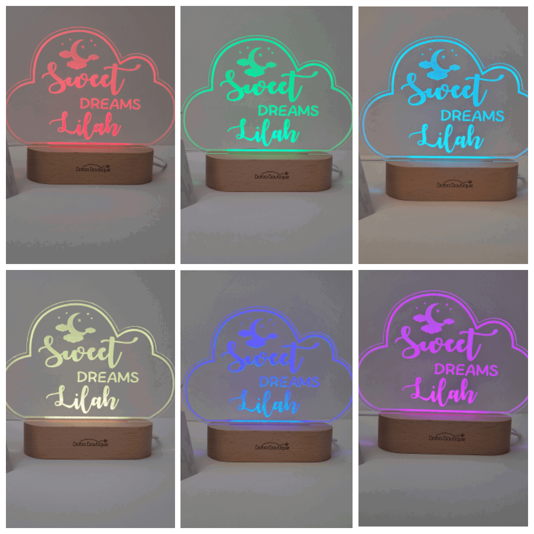Sweet Dreams - Outlined Cloud - BOBO BOUTIQUE 