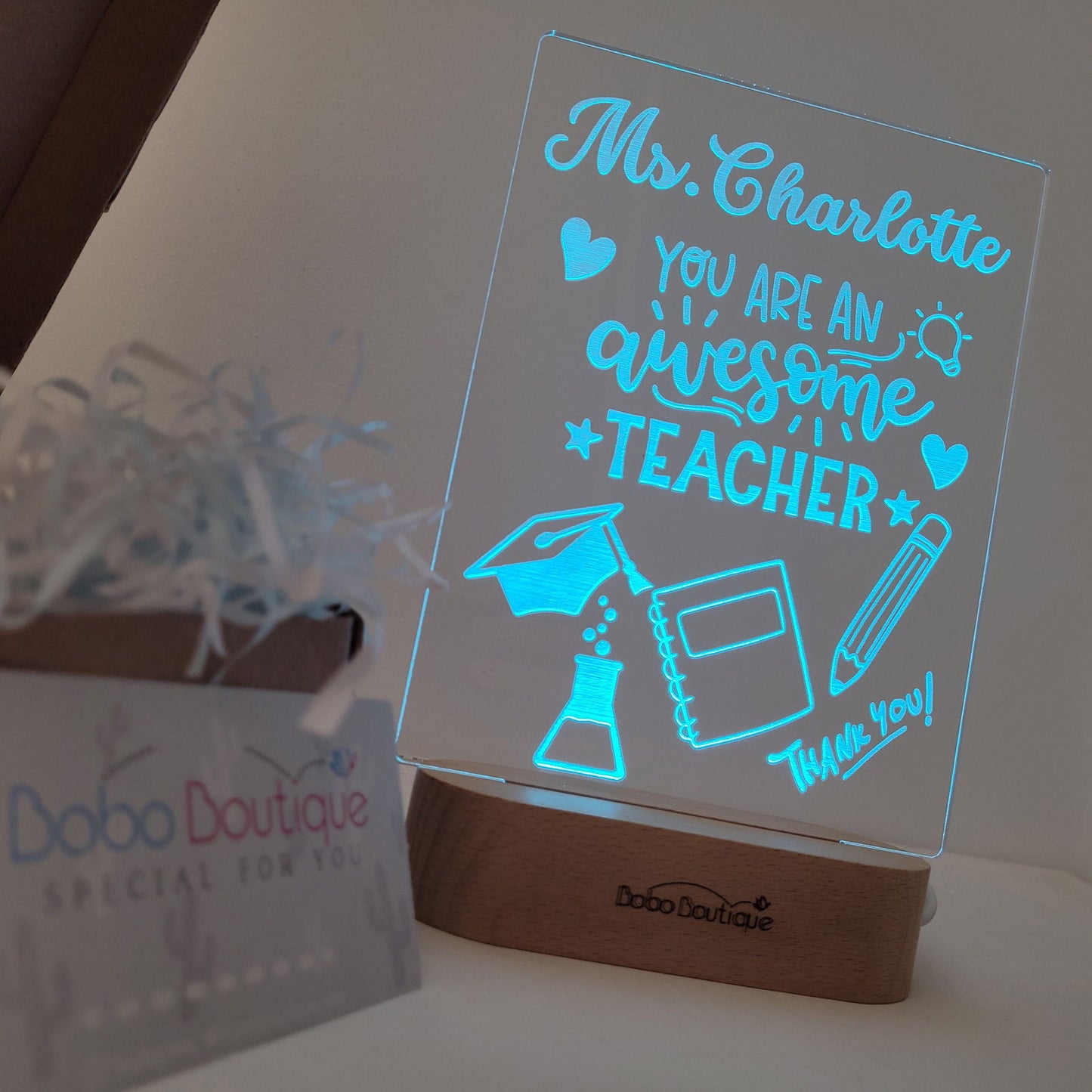 Teacher Gift - Awesome Teacher - BOBO BOUTIQUE 