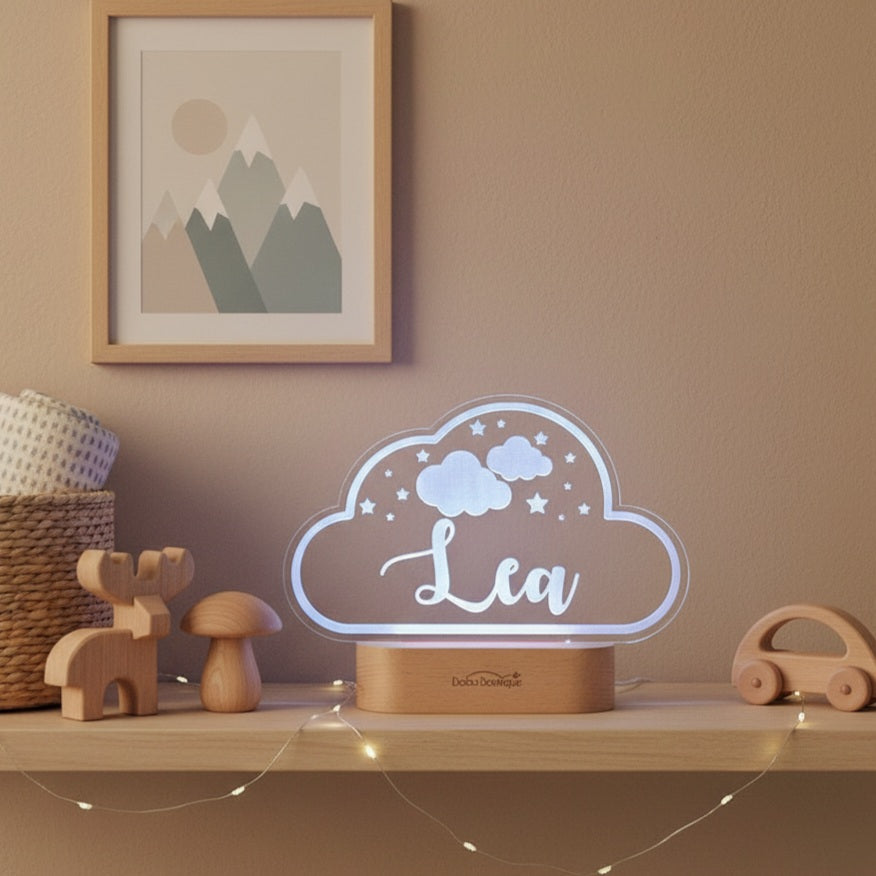 Cloud Night Light - Stars - BOBO BOUTIQUE 