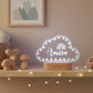 Personalized Night Light - Cloud & Hearts - BOBO BOUTIQUE 